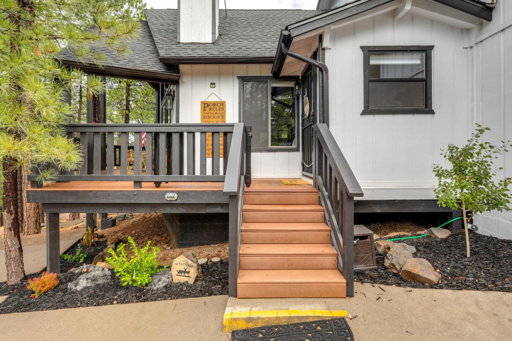Munds Park Cabin With Poker Room And Wraparound Deck! Εξωτερικό φωτογραφία