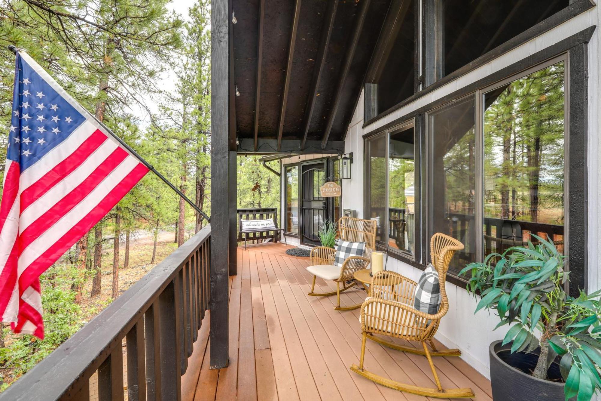 Munds Park Cabin With Poker Room And Wraparound Deck! Εξωτερικό φωτογραφία
